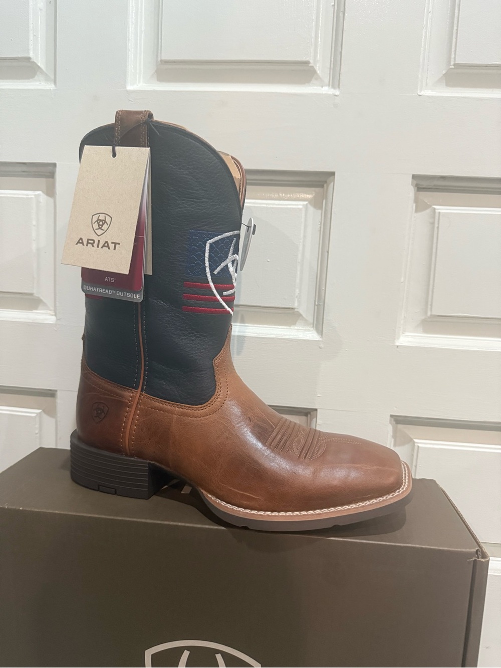 Ariat Men’s sport Freedom Western Boot wide EE